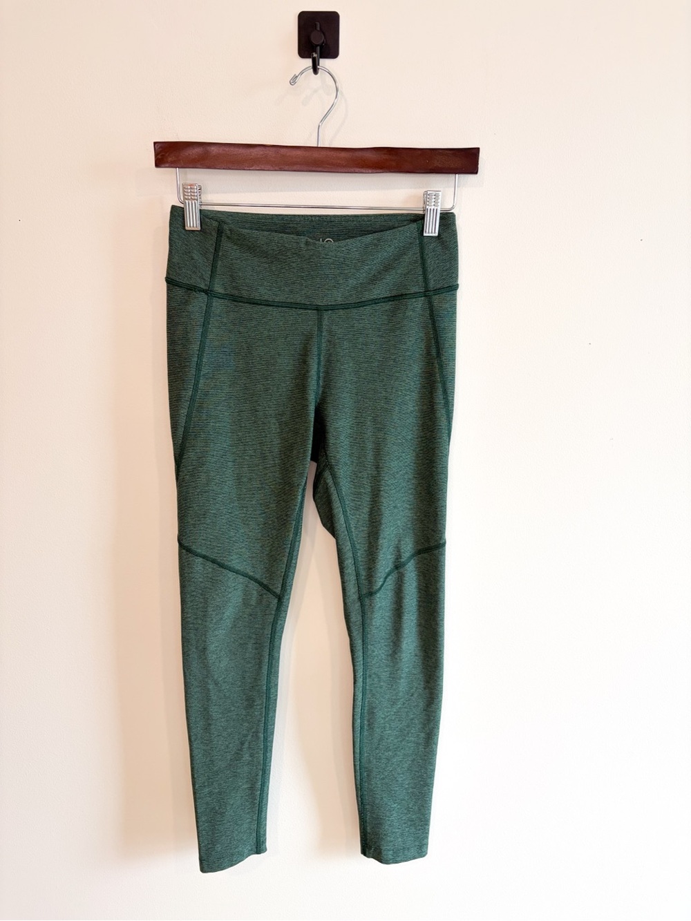 Outdoor Voices Green Heathered Leggings Size Small
